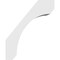 Ekena Millwork 6-in. W x 18-in. D x 22-in. H Legacy Architectural Grade PVC Knee Brace BRCP06X18X22LEC - alternate 6